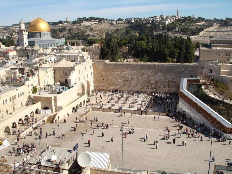 Nouveau ! Au Coeur De Jerusalem, Un Lieu Unique .アパートメント エクステリア 写真